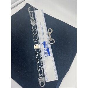 Herm Sprenger Prong Dog Training Collar Chrome Plated Steel 13" Extra Clip